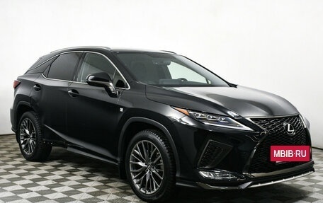 Lexus RX IV рестайлинг, 2020 год, 5 750 000 рублей, 3 фотография