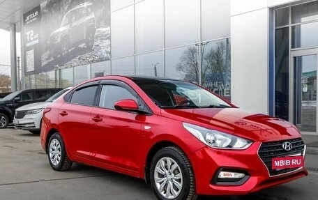 Hyundai Solaris II рестайлинг, 2018 год, 1 300 000 рублей, 17 фотография