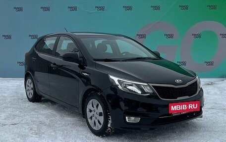 KIA Rio III рестайлинг, 2016 год, 999 000 рублей, 3 фотография