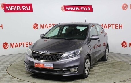 KIA Rio III рестайлинг, 2017 год, 849 000 рублей, 1 фотография