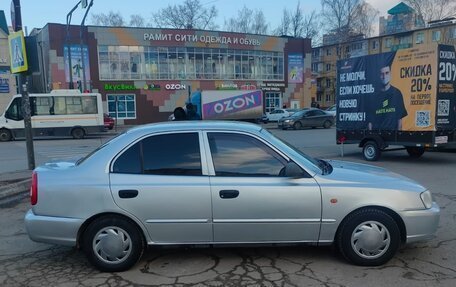 Hyundai Accent II, 2007 год, 520 000 рублей, 8 фотография