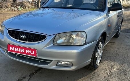 Hyundai Accent II, 2007 год, 650 000 рублей, 1 фотография