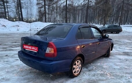 Hyundai Accent II, 2002 год, 295 000 рублей, 6 фотография