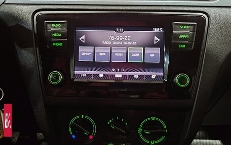 Skoda Rapid I, 2018 год, 999 000 рублей, 11 фотография