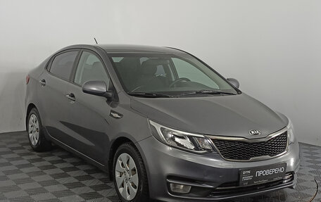 KIA Rio III рестайлинг, 2016 год, 929 000 рублей, 3 фотография