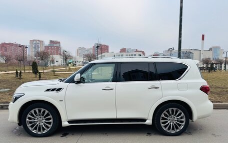 Infiniti QX80 I рестайлинг, 2015 год, 3 650 000 рублей, 2 фотография