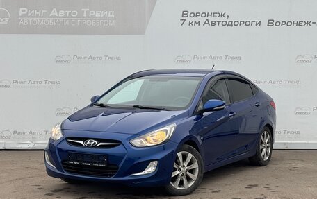 Hyundai Solaris II рестайлинг, 2011 год, 783 000 рублей, 1 фотография