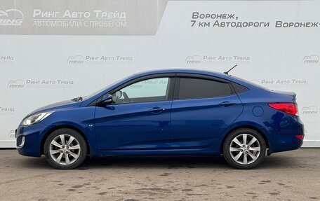 Hyundai Solaris II рестайлинг, 2011 год, 783 000 рублей, 4 фотография