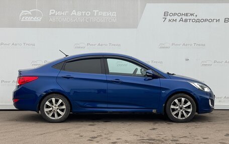 Hyundai Solaris II рестайлинг, 2011 год, 783 000 рублей, 3 фотография