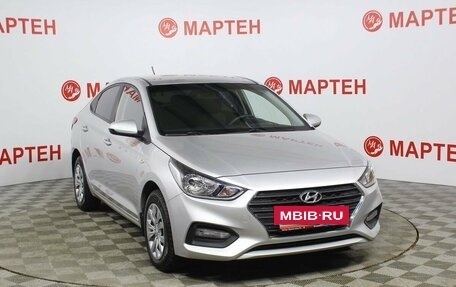 Hyundai Solaris II рестайлинг, 2019 год, 1 345 000 рублей, 3 фотография