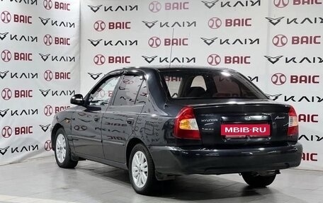 Hyundai Accent II, 2007 год, 570 000 рублей, 4 фотография