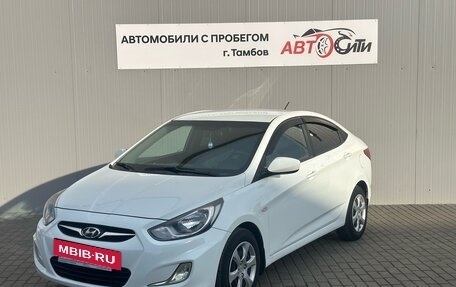 Hyundai Solaris II рестайлинг, 2013 год, 820 000 рублей, 3 фотография