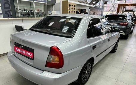 Hyundai Accent II, 2004 год, 390 000 рублей, 4 фотография