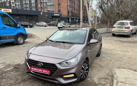 Hyundai Solaris II рестайлинг, 2018 год, 1 350 000 рублей, 3 фотография