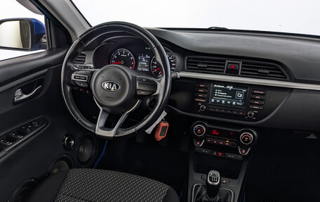 KIA Rio IV, 2019 год, 1 395 000 рублей, 29 фотография