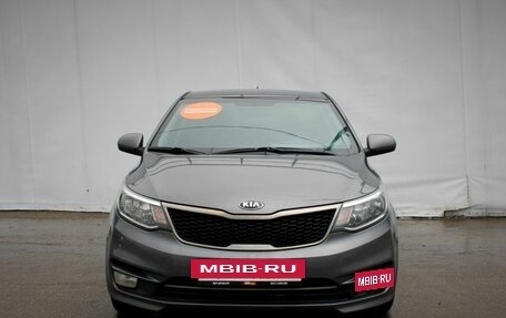 KIA Rio III рестайлинг, 2016 год, 899 000 рублей, 2 фотография