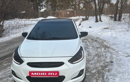 Hyundai Solaris II рестайлинг, 2014 год, 950 000 рублей, 15 фотография