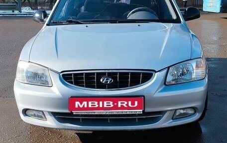 Hyundai Accent II, 2004 год, 355 000 рублей, 3 фотография