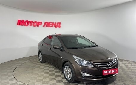 Hyundai Solaris II рестайлинг, 2014 год, 969 000 рублей, 3 фотография