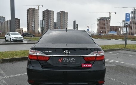 Toyota Camry, 2017 год, 2 343 201 рублей, 4 фотография