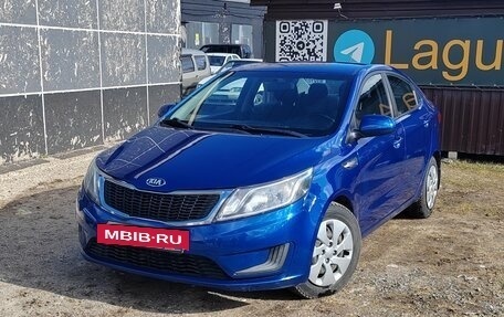 KIA Rio III рестайлинг, 2014 год, 811 000 рублей, 16 фотография