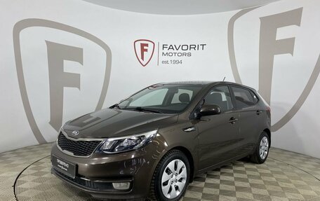 KIA Rio III рестайлинг, 2016 год, 1 030 000 рублей, 1 фотография