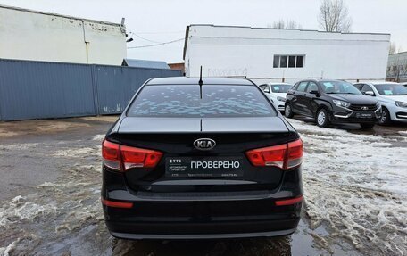 KIA Rio III рестайлинг, 2016 год, 870 000 рублей, 6 фотография