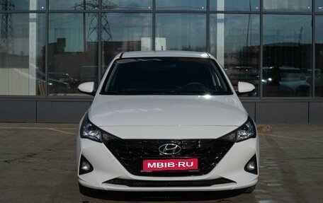 Hyundai Solaris II рестайлинг, 2021 год, 1 575 000 рублей, 3 фотография