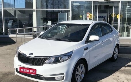 KIA Rio III рестайлинг, 2016 год, 1 094 000 рублей, 1 фотография