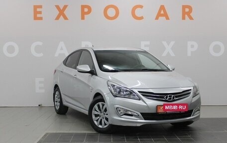 Hyundai Solaris II рестайлинг, 2014 год, 1 125 000 рублей, 3 фотография