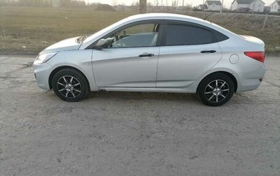 Hyundai Solaris II рестайлинг, 2011 год, 850 000 рублей, 1 фотография