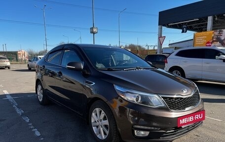 KIA Rio III рестайлинг, 2016 год, 4 фотография