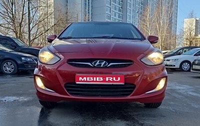 Hyundai Solaris II рестайлинг, 2013 год, 620 000 рублей, 1 фотография