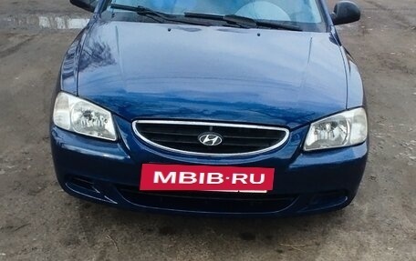Hyundai Accent II, 2011 год, 435 000 рублей, 3 фотография
