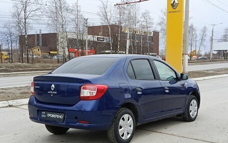 Renault Logan II, 2017 год, 850 000 рублей, 5 фотография
