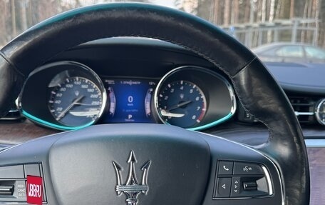 Maserati Quattroporte VI, 2013 год, 3 700 000 рублей, 18 фотография