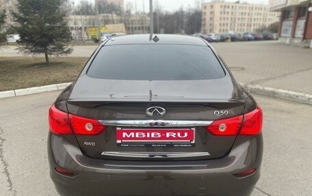 Infiniti Q50 I рестайлинг, 2017 год, 1 750 000 рублей, 14 фотография