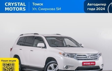 Toyota Highlander III, 2011 год, 2 089 000 рублей, 1 фотография