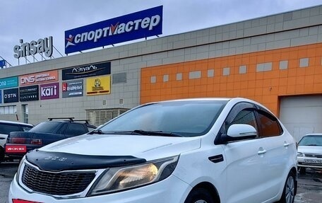 KIA Rio III рестайлинг, 2013 год, 855 000 рублей, 21 фотография
