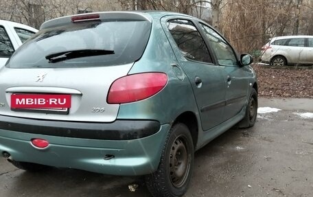 Peugeot 206, 2002 год, 260 000 рублей, 3 фотография