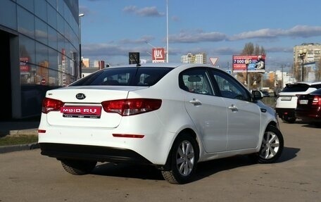 KIA Rio III рестайлинг, 2016 год, 1 295 000 рублей, 4 фотография