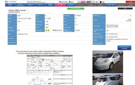 Nissan Leaf I, 2014 год, 700 000 рублей, 3 фотография