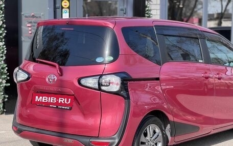 Toyota Sienta II, 2016 год, 1 700 000 рублей, 10 фотография