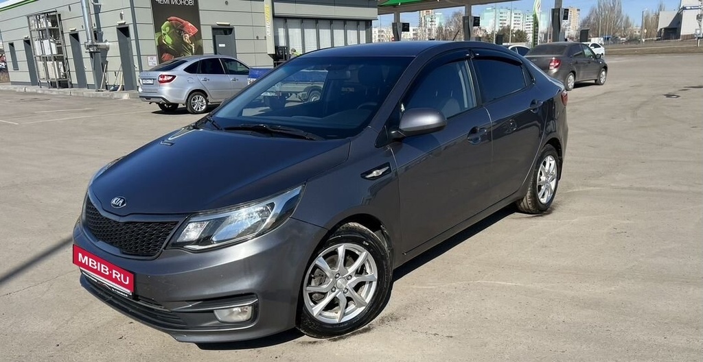 KIA Rio III рестайлинг, 2015 год, 895 000 рублей, 3 фотография