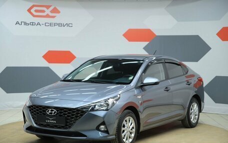 Hyundai Solaris II рестайлинг, 2021 год, 1 570 000 рублей, 1 фотография