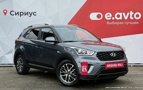 Hyundai Creta I рестайлинг, 2021 год, 1 790 000 рублей, 3 фотография