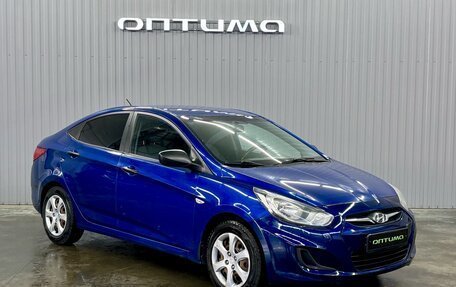 Hyundai Solaris II рестайлинг, 2011 год, 827 000 рублей, 3 фотография