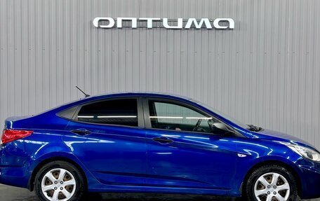 Hyundai Solaris II рестайлинг, 2011 год, 827 000 рублей, 4 фотография