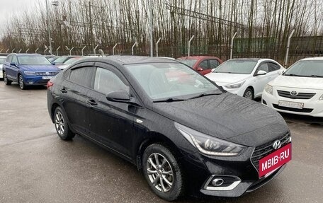 Hyundai Solaris II рестайлинг, 2018 год, 1 199 000 рублей, 3 фотография