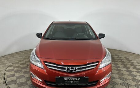 Hyundai Solaris II рестайлинг, 2014 год, 930 000 рублей, 2 фотография